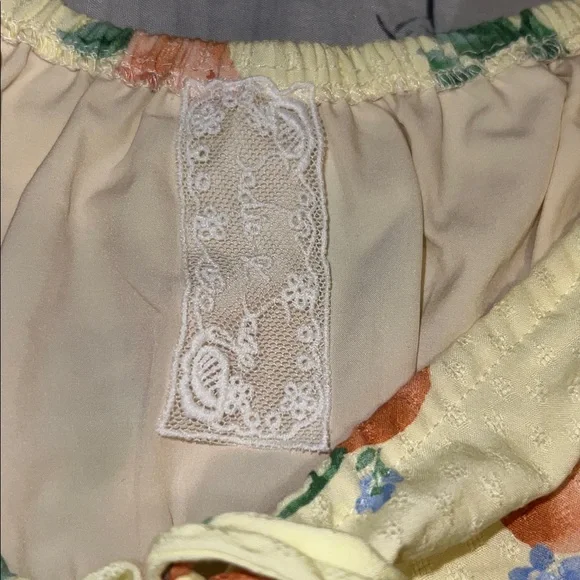 Sadie & Sage peaches crop top size small NWOT - Picture 8 of 9